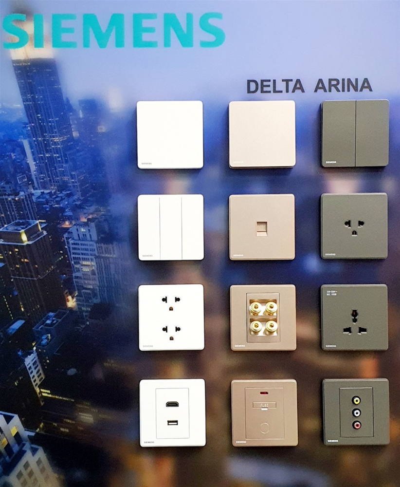 Các Dòng Ổ Cắm Siemens Phổ Biến Trên Thị Trường Việt Nam